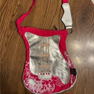 Hannah Montana Guitar Shaped Purse